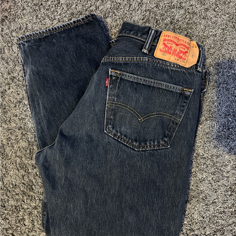 Levi's Black Straight Jeans Classic Style